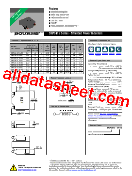 SRP0415-100K型号图片