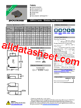 SRP0512-100K型号图片