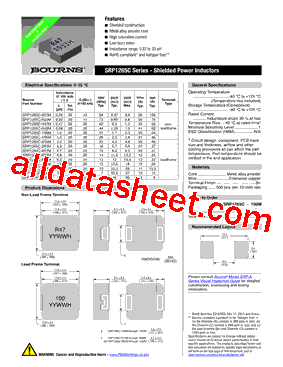 SRP1265C-R47M型号图片