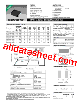 SRP2510A-R47M型号图片