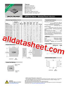 SRP3012C-R47M型号图片