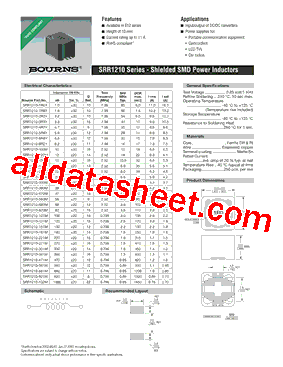 SRR1210-331M型号图片