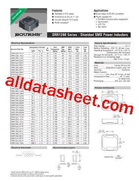 SRR1280-120M型号图片