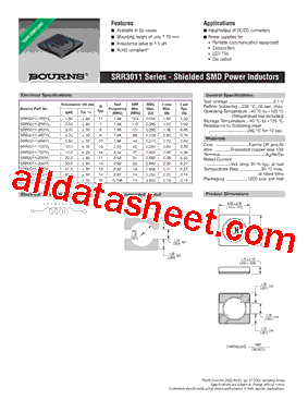 SRR3011-6R8YL型号图片