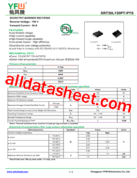 SRT30L150PTS型号图片