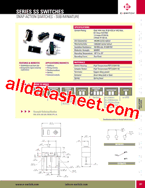 SS0750301F030R1A型号图片