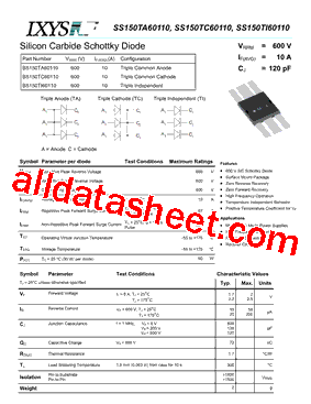 SS150TI60110型号图片