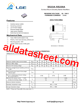 SS25A型号图片