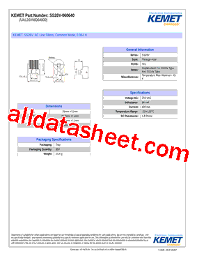 SS26V-060640型号图片