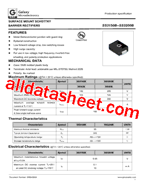 SS3150B型号图片