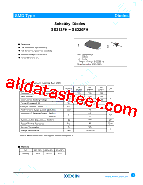 SS320FH型号图片