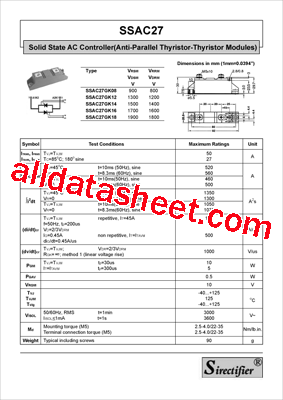 SSAC27GK18型号图片