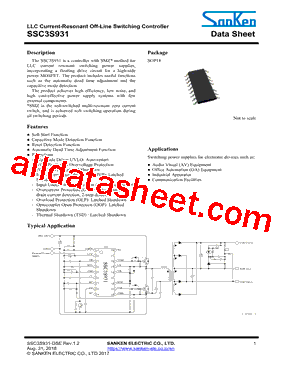 SSC3S931型号图片