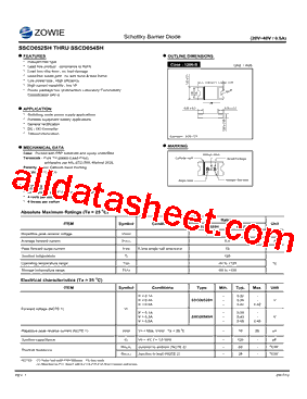 SSCD052SH型号图片
