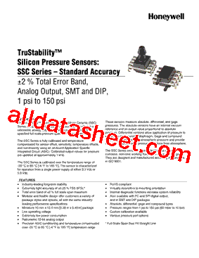 SSCDANN030PCAB3型号图片