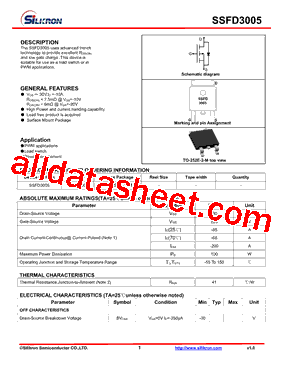 SSFD3005型号图片