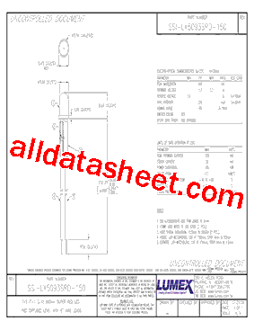 SSI-LX5093SRD-150型号图片