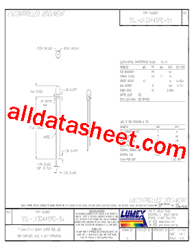 SSL-LX3044SRD-5V型号图片