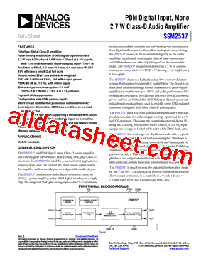 SSM2537ACBZ-R7型号图片