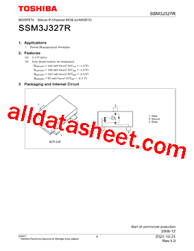 SSM3J327R_V01型号图片