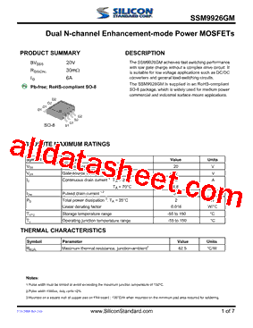 SSM9926GM型号图片
