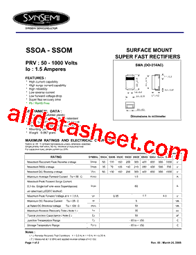 SSOM型号图片