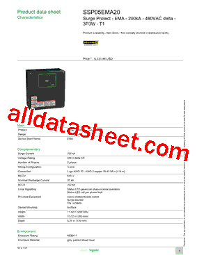 SSP05EMA20型号图片