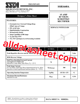 SSR1640A型号图片