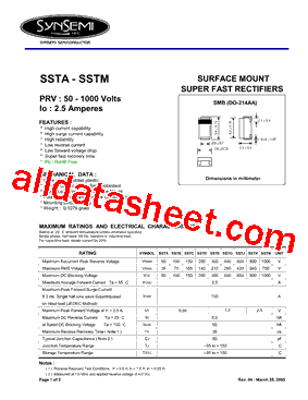 SSTM型号图片