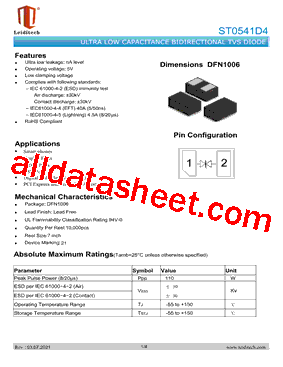 ST0541D4型号图片