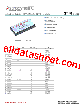 ST10-1212S型号图片