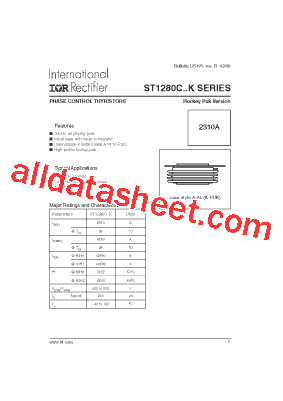 ST1280C04K2L型号图片