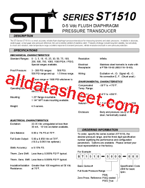 ST1510-500G-000型号图片