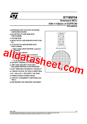 ST19SF04型号图片