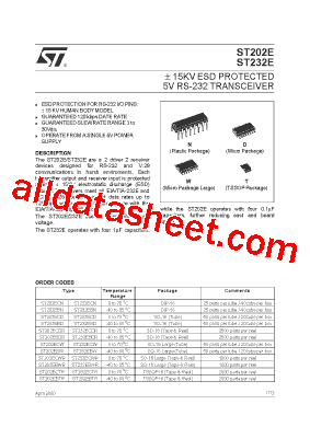 ST232EN型号图片