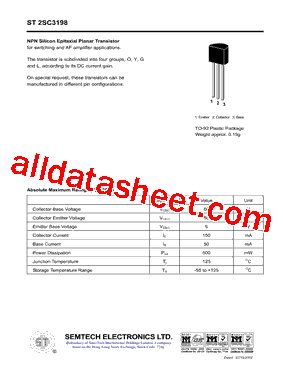 ST2SC3198型号图片