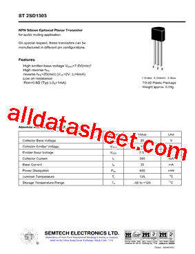 ST2SD1303型号图片