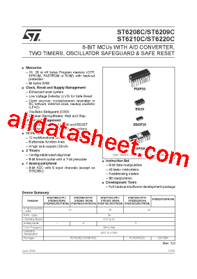 ST6209CL3型号图片