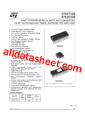 ST6232BQ6型号图片