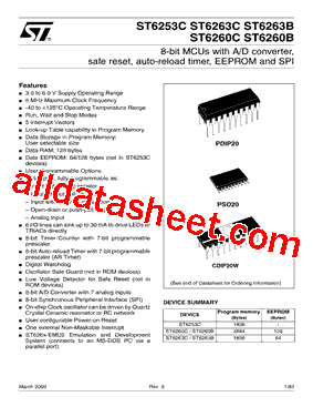 ST62T63CB6型号图片