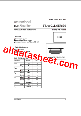 ST700C18L2L型号图片