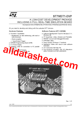ST7MDT1-DVP型号图片
