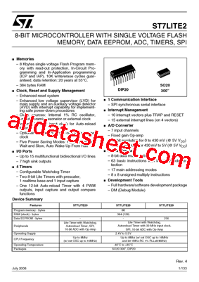 ST7PLITE29F2B6型号图片