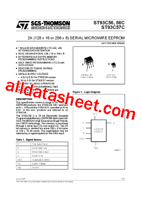 ST93C57C型号图片