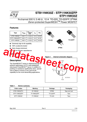 STB11NK50Z_08型号图片