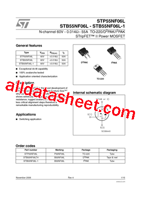 STB55NF06L-1型号图片