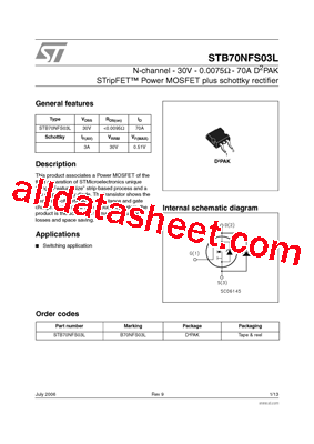 STB70NFS03L_06型号图片