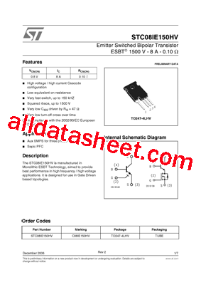 STC08IE150HV型号图片