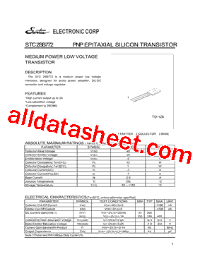 STC2SB772型号图片