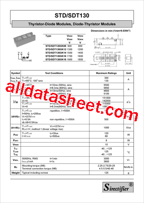 STD130GK18型号图片